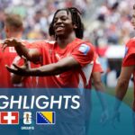 Switzerland vs Bosnia and Herzegovina