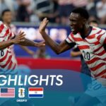 USA vs Paraguay