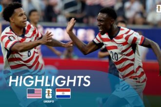USA vs Paraguay