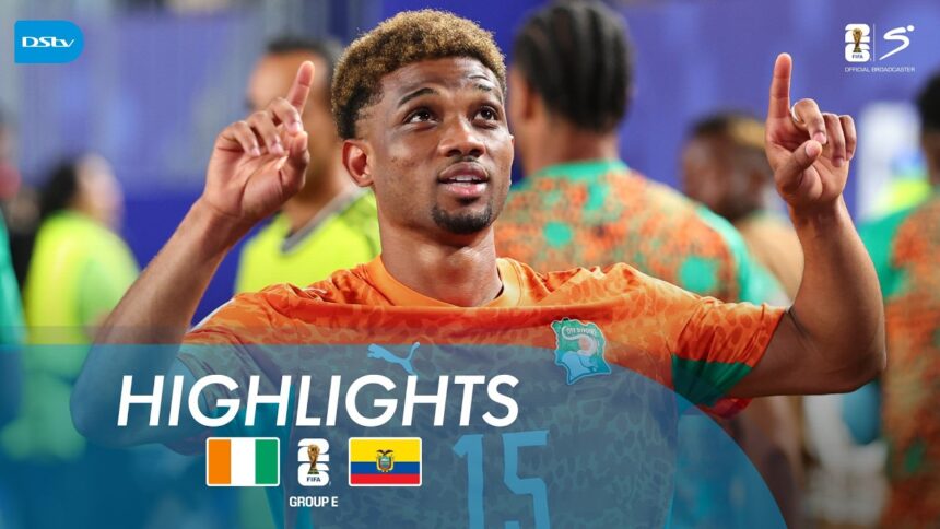 Côte d'Ivoire vs Ecuador