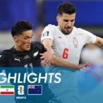 Iran vs New Zealand