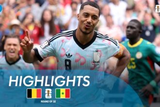 Belgium 3-2 Senegal