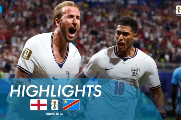 England 2-1 DR Congo