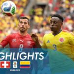 Switzerland vs Colombia