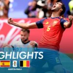 Spain vs Belgium