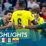Mexico 2-0 Ecuador