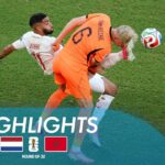 Netherlands 1-1 Morocco